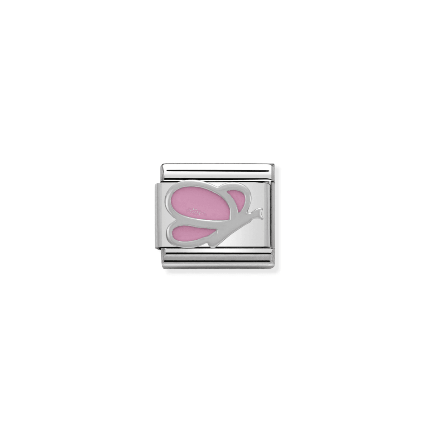 Nomination Classic Pink Butterfly Charm - Rococo Jewellery