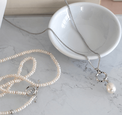 Kit Heath Revival Astoria Pearl Drop Necklace - Rococo Jewellery