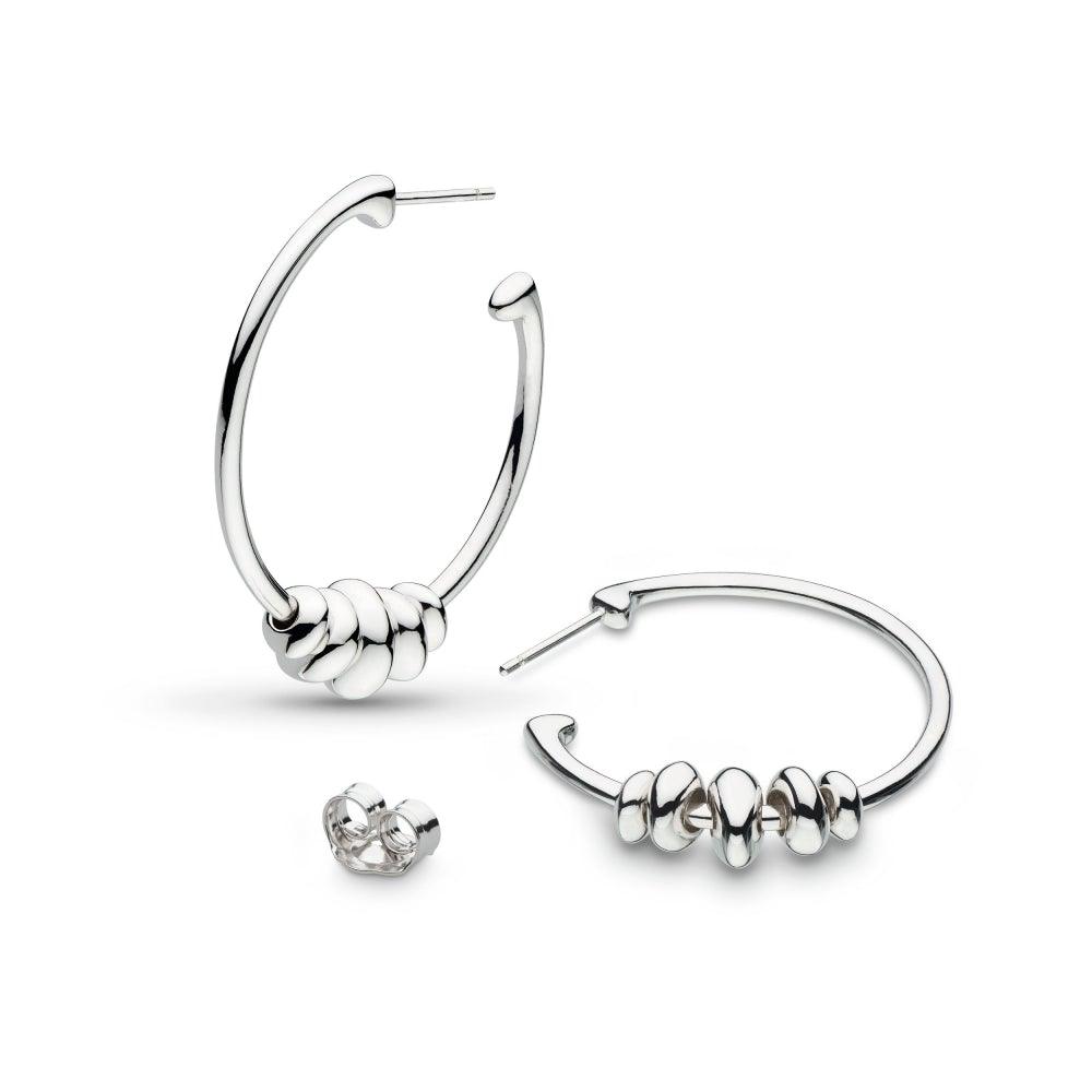 Kit Heath Coast Tumble 32mm Hoop Earrings - Rococo Jewellery