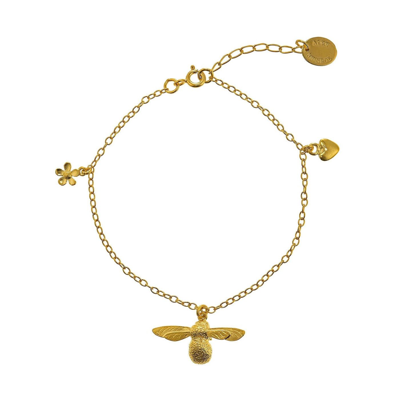 Alex Monroe Baby Bee Bracelet - Rococo Jewellery