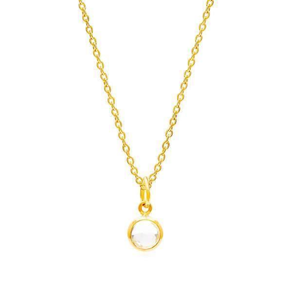 Luceir Crystal Birthstone Necklace 18'' - Rococo Jewellery