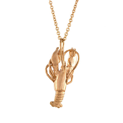 Alex Monroe Lobster Necklace - Rococo Jewellery