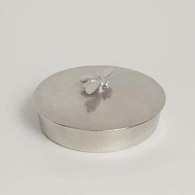 Lancaster & Gibbings Pewter Bee Trinket Box - Rococo Jewellery