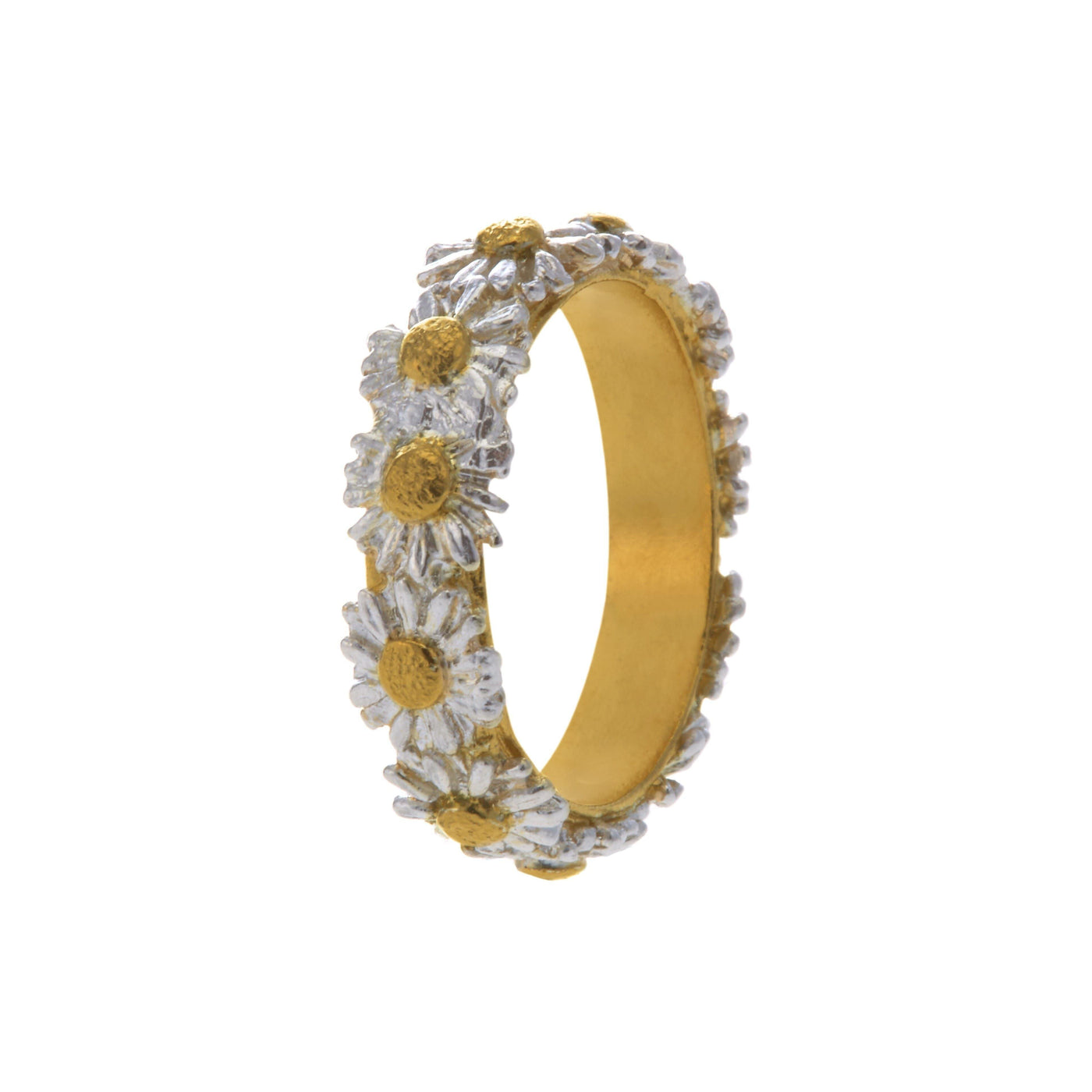 Alex Monroe Daisy Wreath Ring - Rococo Jewellery
