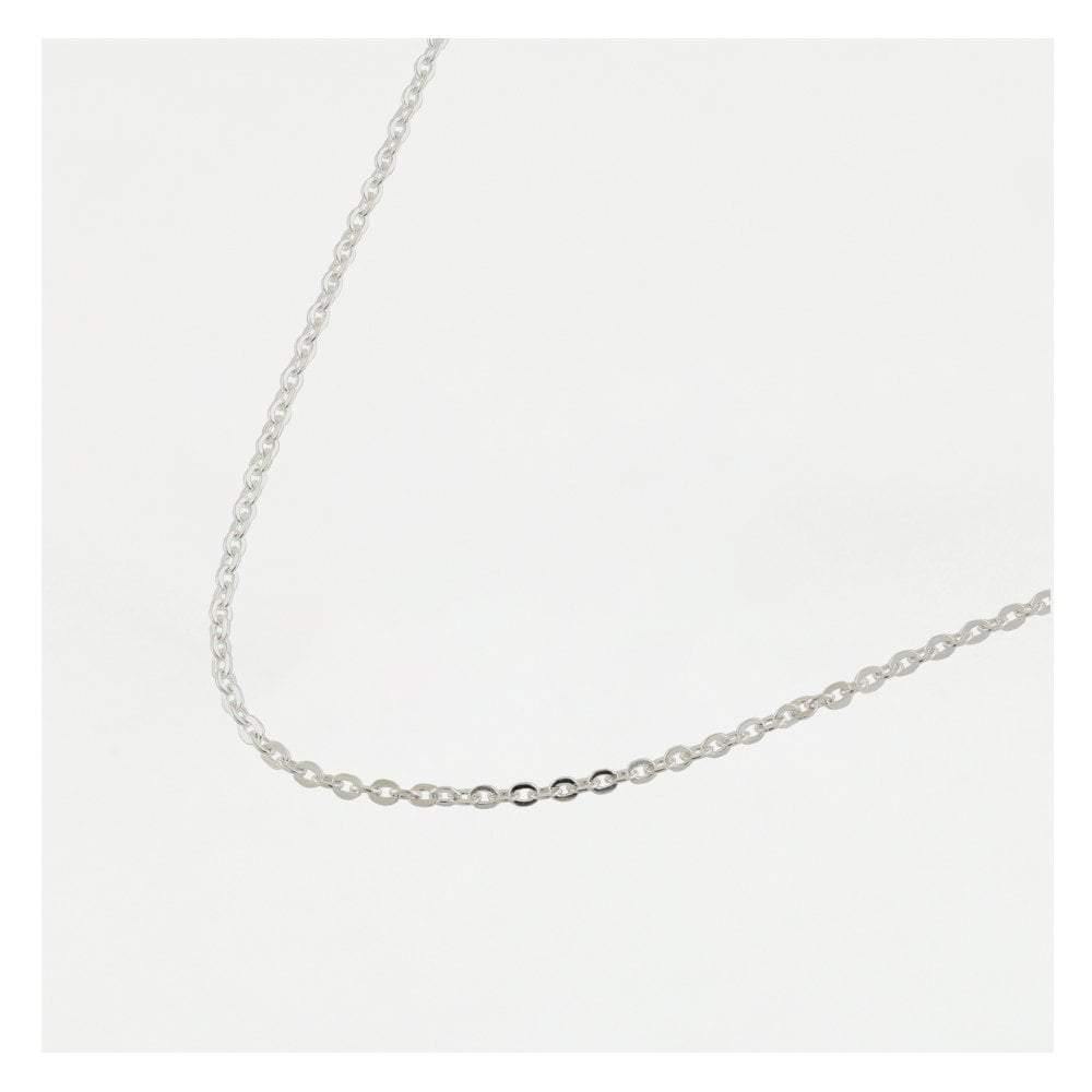 Kingsley Ryan Sterling Silver Fine Link Anklet - Rococo Jewellery