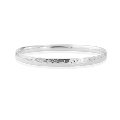 John Garland-Taylor Lindy Bangle in Sterling Silver - Rococo Jewellery