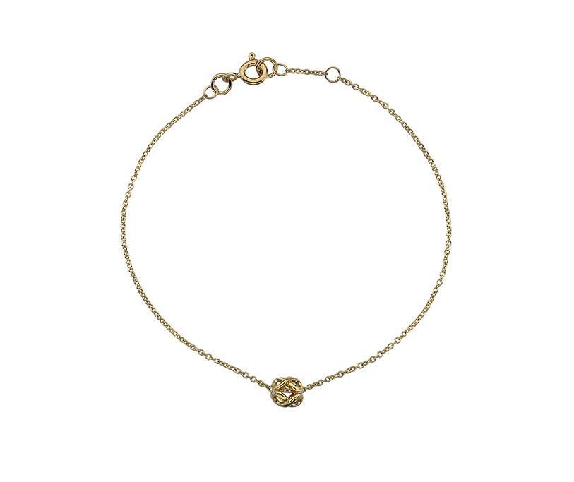 9ct Gold Infinity Bracelet - Rococo Jewellery