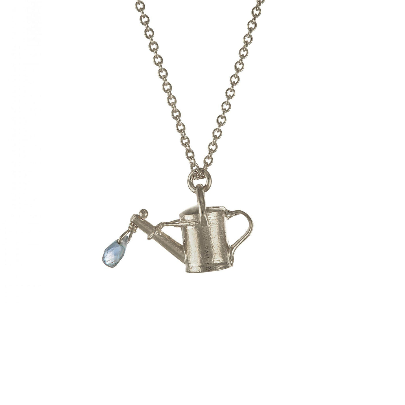 Alex Monroe Silver Watering Can Necklace - Rococo Jewellery