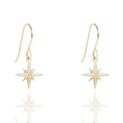 Muru Hope Star Hook Earrings - Rococo Jewellery