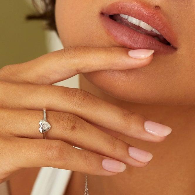 Hot Diamonds Silver Heart Ring - Rococo Jewellery