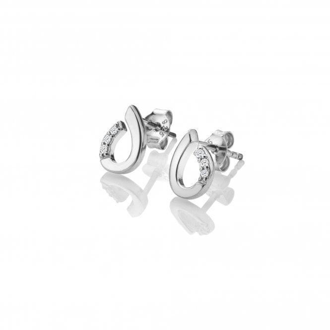 Hot Diamonds Silver Teardrop Earrings - Rococo Jewellery