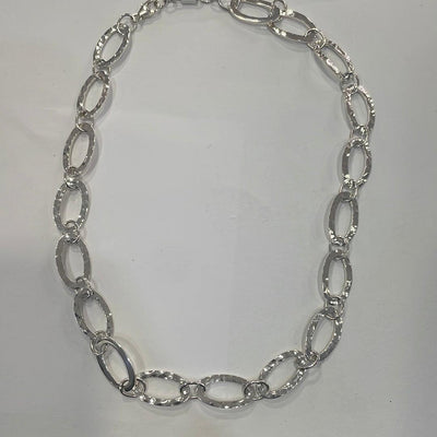 Silver Links Necklace - Rococo Jewellery