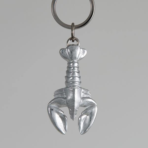 Lancaster & Gibbings Pewter Lobster Key Ring - Rococo Jewellery
