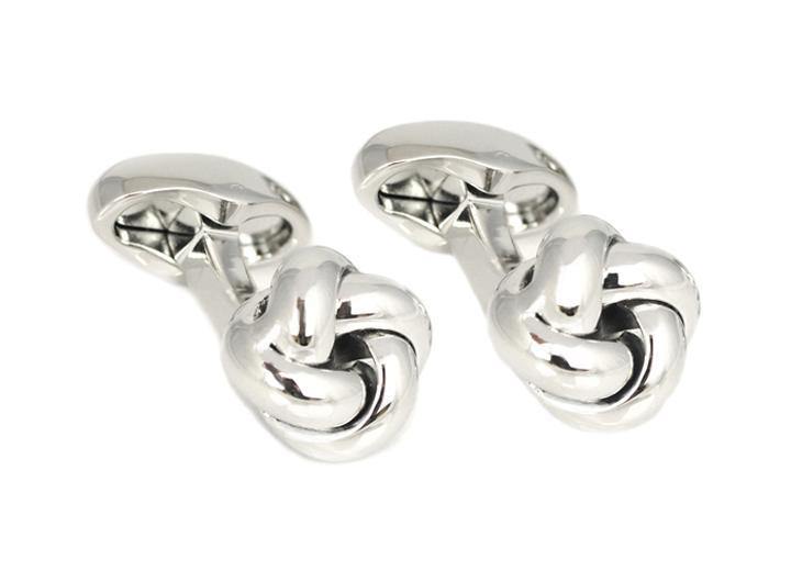 Babette Wasserman Smooth Knot Cufflinks – Rococo Jewellery