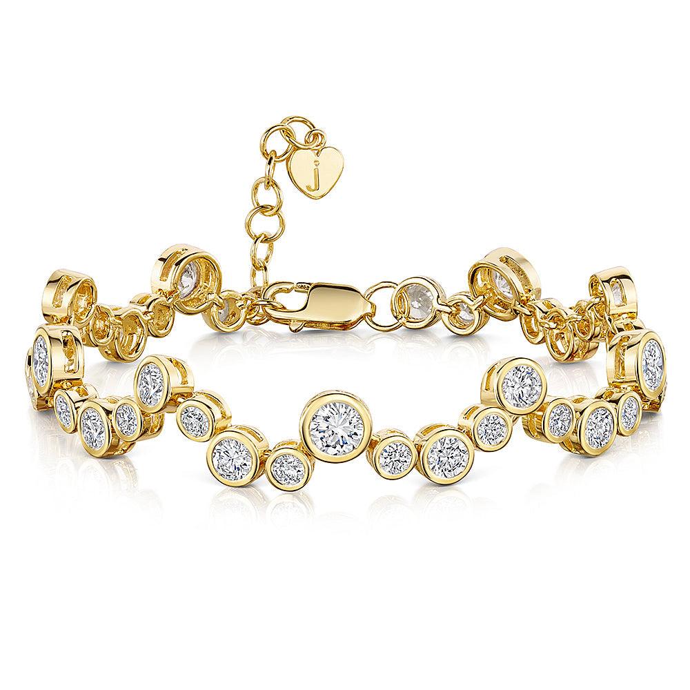 Jools Bubbles Bracelet - Yellow Gold - Rococo Jewellery