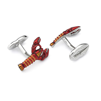 Babette Wasserman Lobster Cufflinks - Rococo Jewellery