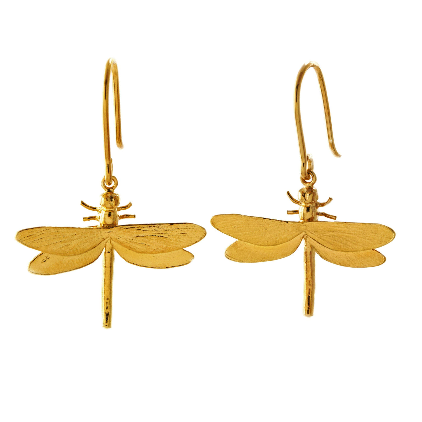 Alex Monroe Dragonfly Hook Earrings - Rococo Jewellery