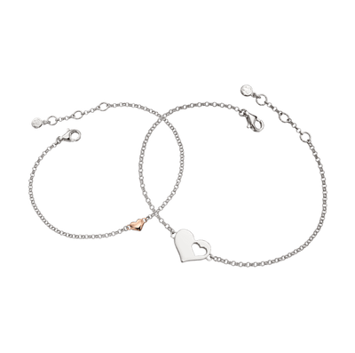 Little Star Mummy & Me My Heart Bracelet Set - Rococo Jewellery