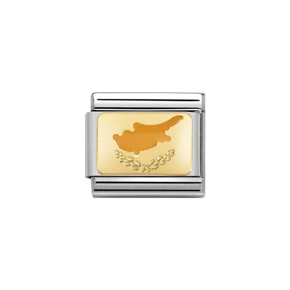Nomination Classic Cyprus Flag Charm - Rococo Jewellery