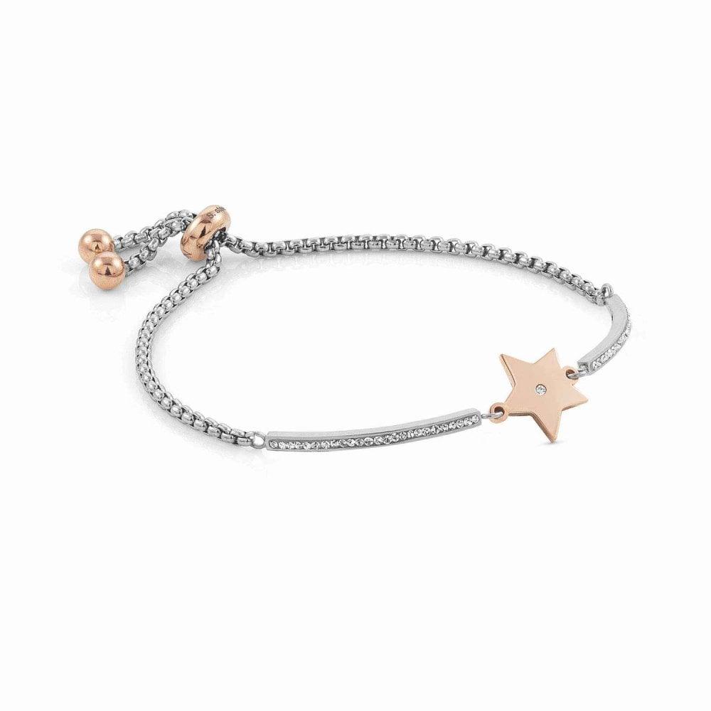 Nomination Milleluci Rose Gold and Silver Star Bracelet - Rococo Jewellery
