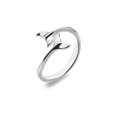 Whale Tail Ring - Sterling Silver - Rococo Jewellery