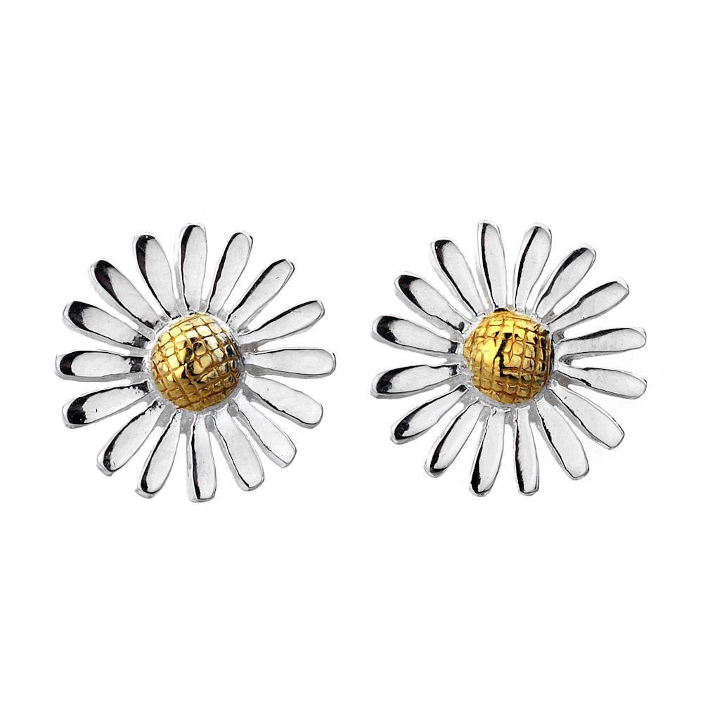 Sea Gems Flowering Daisy Stud Earrings - Rococo Jewellery