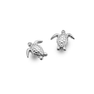 Sea Gems Turtle Stud Earrings - Rococo Jewellery