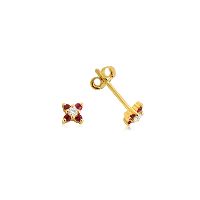 GFG Seraphina Ruby Single Stud - Rococo Jewellery