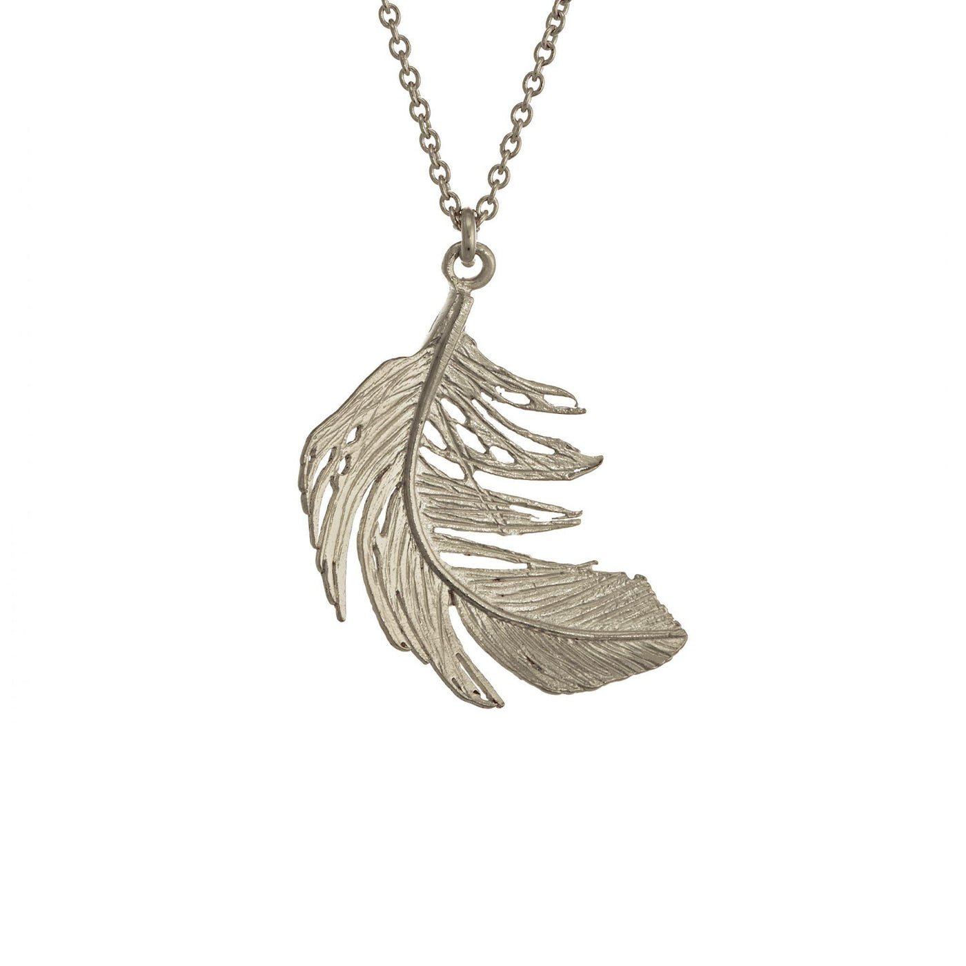 Alex Monroe Big Feather Necklace - Rococo Jewellery