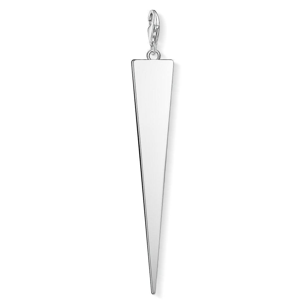 Thomas Sabo Sterling Silver Elongated Triangle Charm - Rococo Jewellery