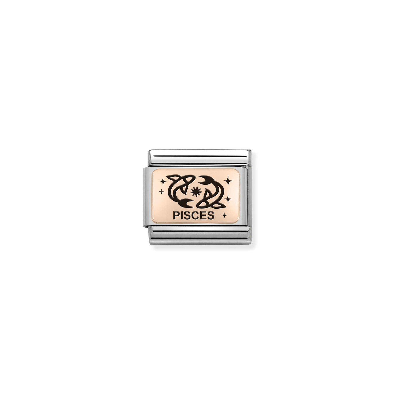 Nomination Rose Gold Pisces Link - Rococo Jewellery