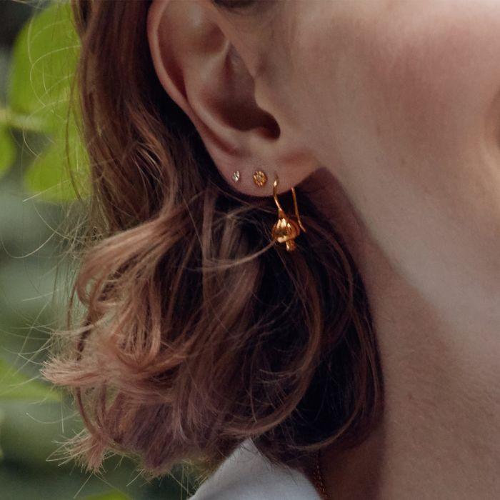 Alex Monroe Garlic Hook Drop Earrings - Rococo Jewellery