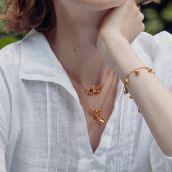 Alex Monroe Award Winning Radish Necklace - Rococo Jewellery